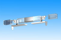 兴达连动推拉门滑轨（推拉门轨道）