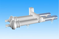 兴达欧式重型窗帘双轨白色（窗帘滑轨）