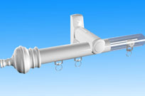 兴达欧式重型窗帘单轨