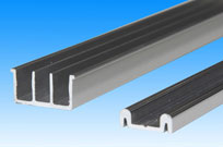 兴达5厘地轮玻璃上下轨套装（门窗滑道）