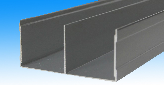 壁柜门U型双滑道上轨