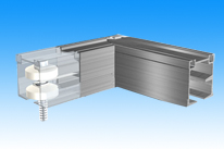 兴达4120型可转向轨直角件