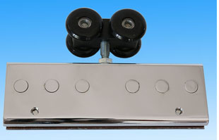 兴达5型打孔玻璃门夹